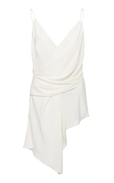 Shop Acler Petersen Wrap Sleeveless Tank In White