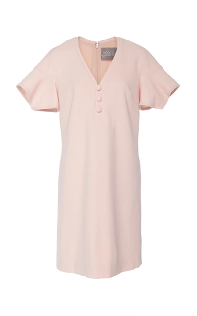 Shop Lela Rose Handkerchief Sleeve Tunic Dress In Pink