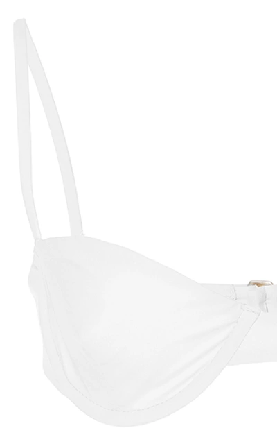 Shop Anemone Underwired Bikini Top In White