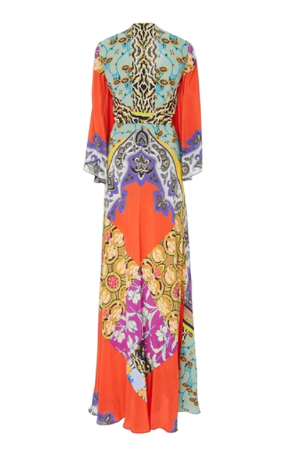 Shop Etro Somerset Printed Silk Maxi Dress