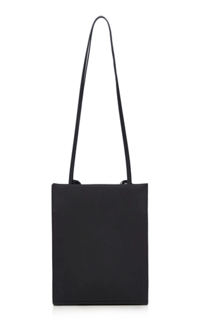 Shop Jacquemus Le A4 Leather Tote    In Black