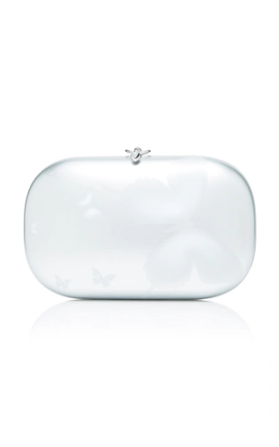 Shop Jeffrey Levinson Elina Plus Clutch In Silver