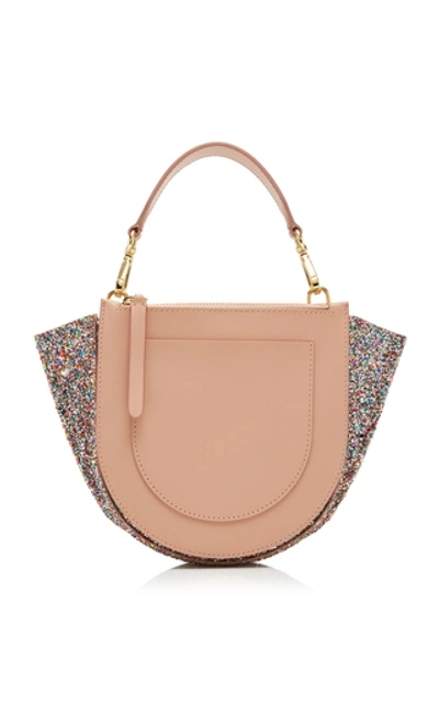 Shop Wandler Hortensia Mini Leather Bag In Multi