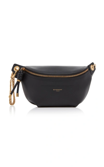 Shop Givenchy Whip Leather Belt Bag In Black