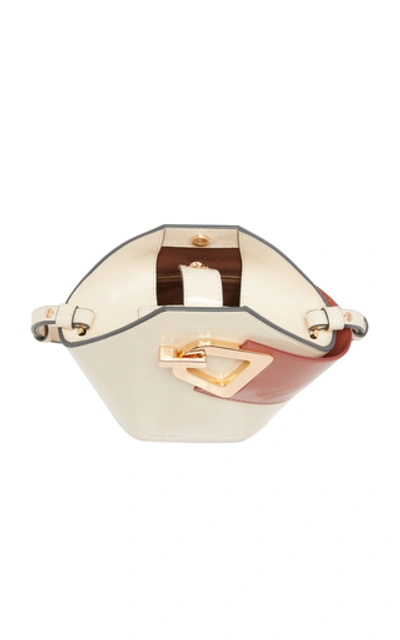 Shop Danse Lente Johnny Patent Leather Mini Bag In White