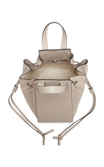 Shop Loewe Hammock Dw Medium Leather Shoulder Bag In Neutral
