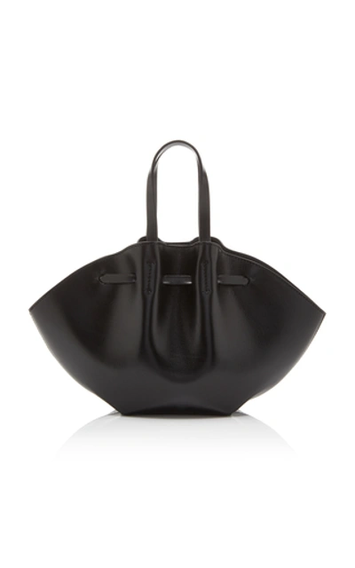 Shop Nanushka Lynne Mini Leather Bag In Black