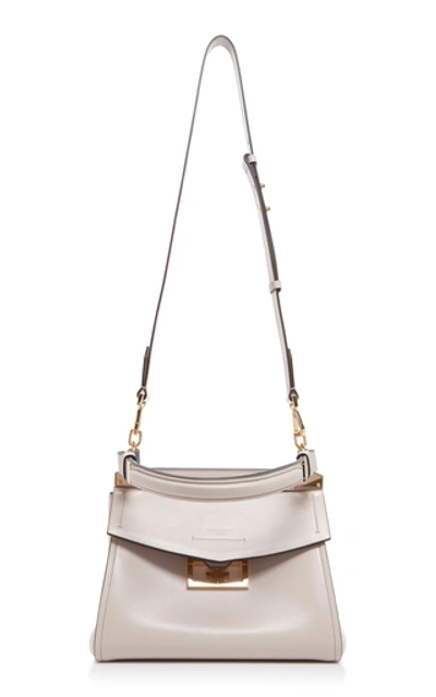 Shop Givenchy Mystic Leather Bag In White