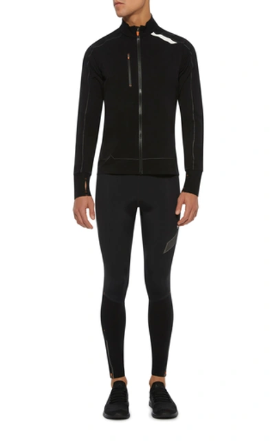 Shop Soar Compression Stretch-jersey Running Tights In Black