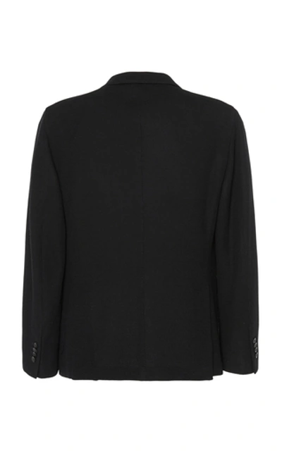 Shop Boglioli K-jacket Slim-fit Wool Knit Blazer In Black