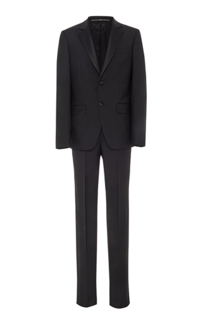 Shop Givenchy Two-piece Wool And Mohair Suit In Black