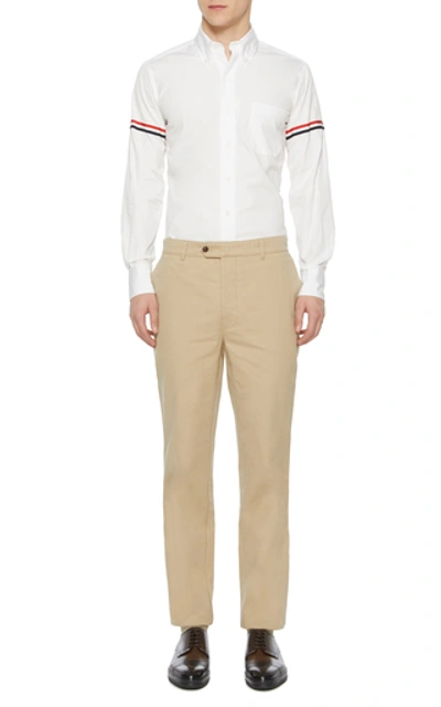 Thom Browne Classic Button-down Shirt In White