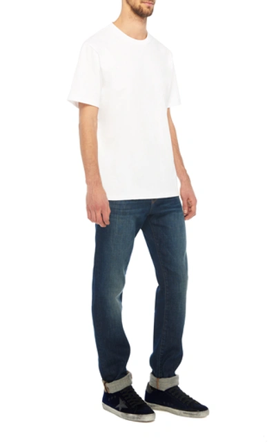 Shop Frame Cotton-jersey T-shirt In White