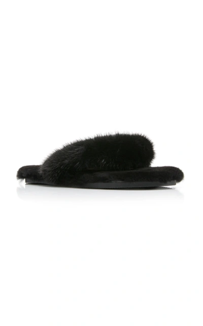 Shop Alexander Wang Motel Mink Sandals In Black