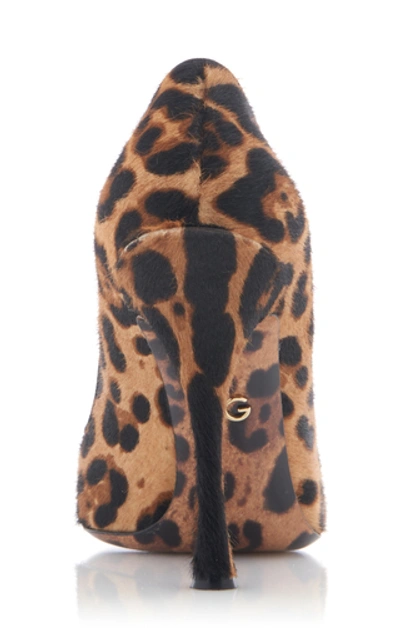 Shop Dolce & Gabbana Printed Leather Pumps In Animal