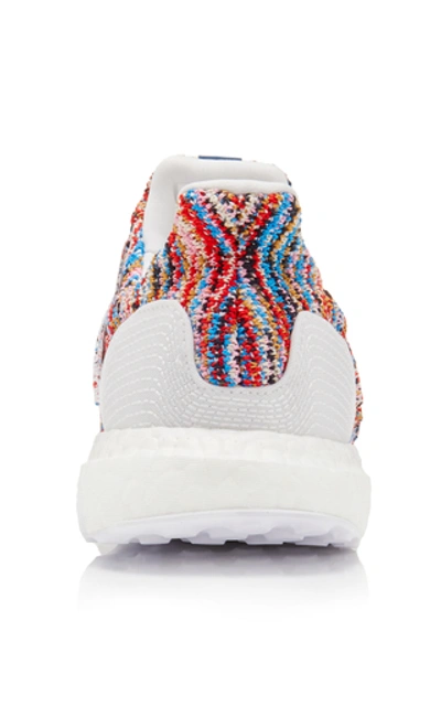 Shop Adidas X Missoni Ultraboost Clima Knit Low-top Sneakers In Pink