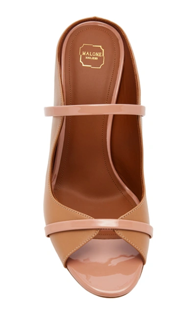 Shop Malone Souliers Norah Luwolt Leather Sandals In Neutral
