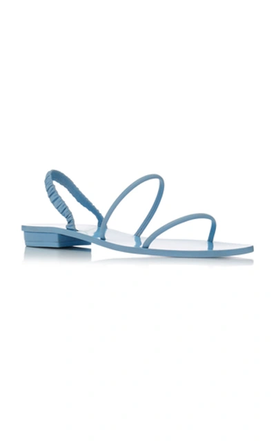 Shop Cult Gaia Mona Leather Sandals In Blue