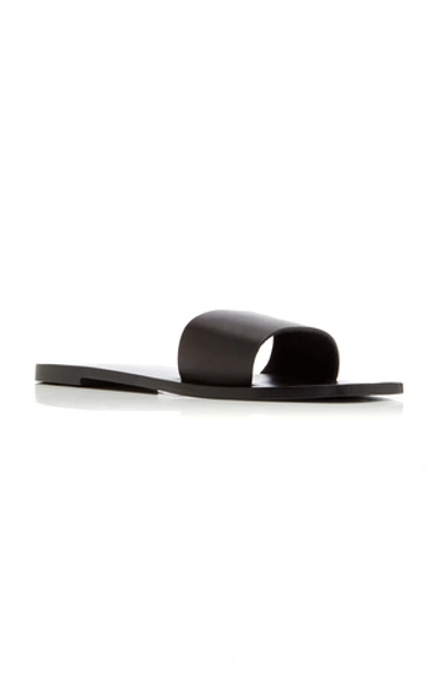 Shop A.emery Zadie Leather Sandals In Black