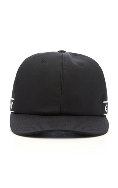 Shop Givenchy Logo-trimmed Baseball Cap  In Black