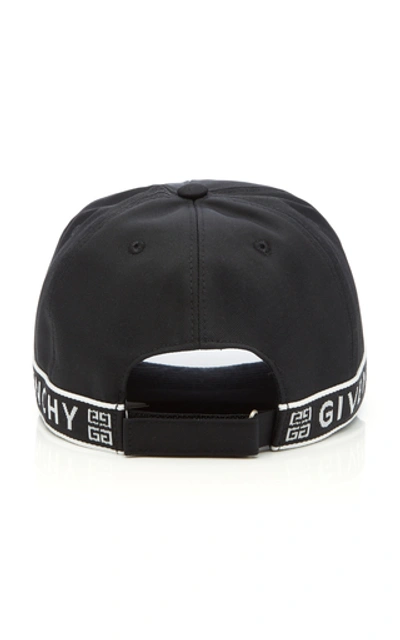 Shop Givenchy Logo-trimmed Baseball Cap  In Black
