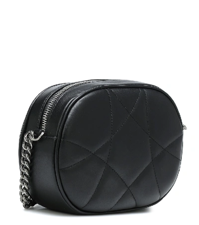 Shop Dolce & Gabbana Devotion Camera Leather Shoulder Bag In Black
