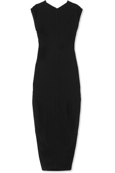 Shop Rick Owens Dagger Cady Gown In Black