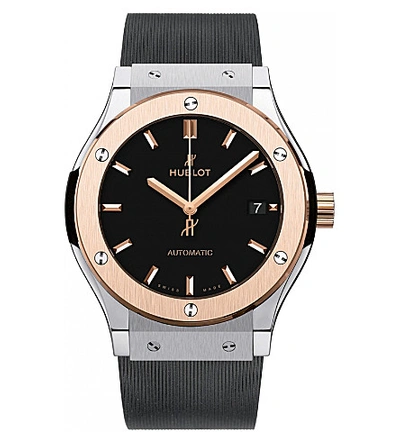 Shop Hublot 511.ox.1180.rx Classic Fusion 18ct Rose Gold Watch