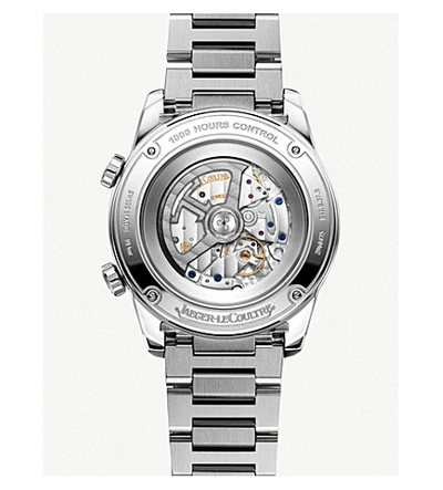 Shop Jaeger-lecoultre Q9008180 Polaris Stainless Steel Automatic Watch In Silver