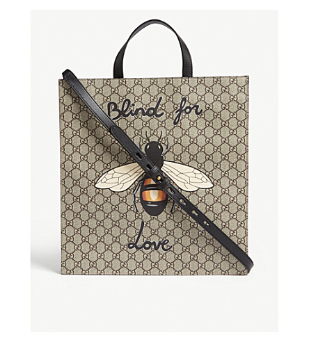 gucci bee tote bag