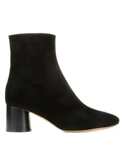 Shop Vince Women's Tasha Suede Ankle Boots In Black