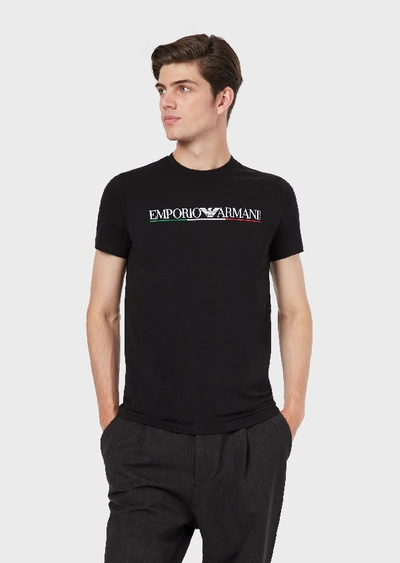 Shop Emporio Armani T-shirts - Item 12356068 In Black