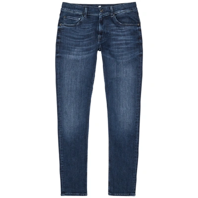Shop 7 For All Mankind Slimmy Tapered Slim-leg Jeans