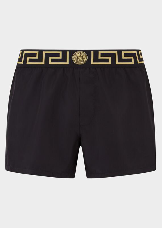 greca border swim shorts