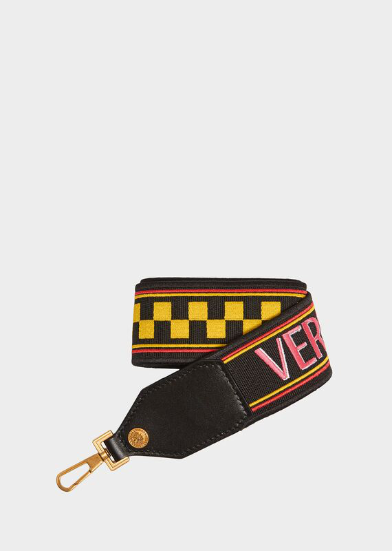 logo strap bag