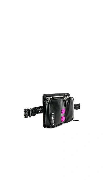 Shop Off-white Exclusive Hip Bag In Black