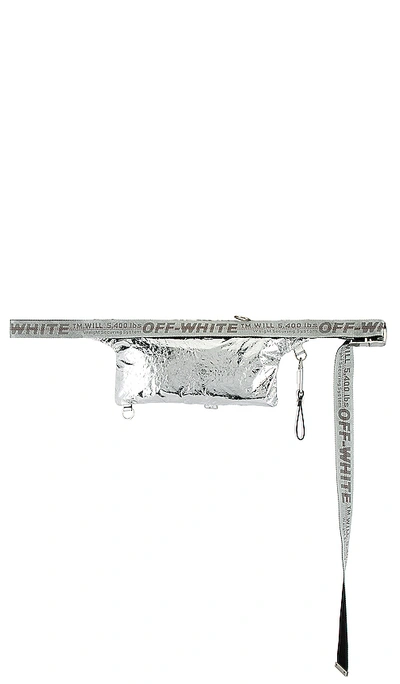 Shop Off-white Pockets Fanny Pack In Silver