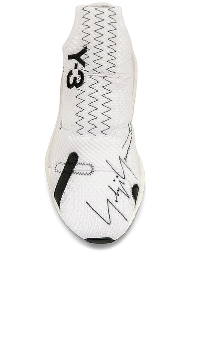 Shop Y-3 Reberu Sneaker In White & Black