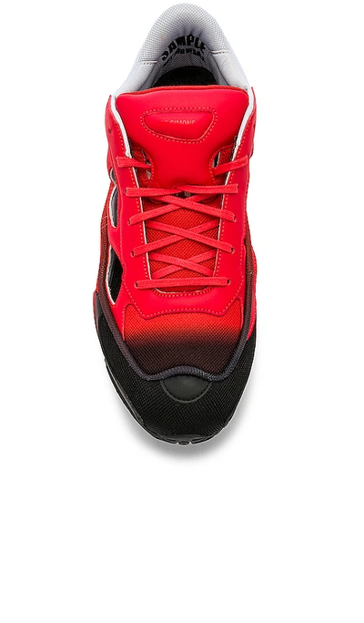 Shop Adidas Originals Replicant Ozweego Sneaker In Red & Halo Blue & Black