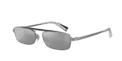 Shop Alain Mikli Man  A04017 In Silver