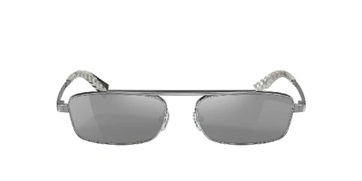 Shop Alain Mikli Man  A04017 In Silver