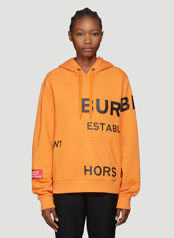 burberry orange sweatshirt