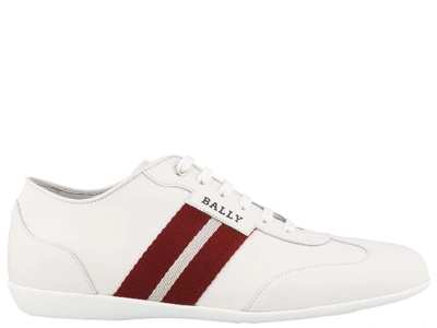 Shop Bally New Harlam Sneakers In White