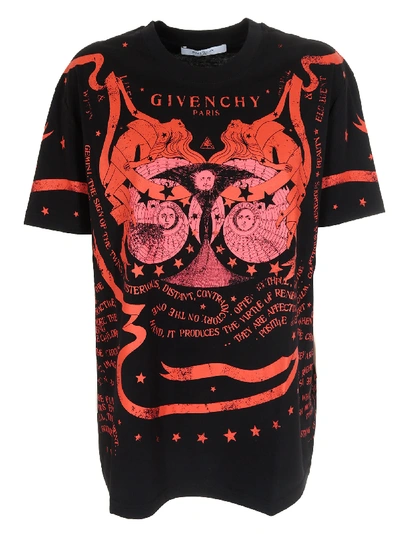 Shop Givenchy Printed Cotton T-shirt