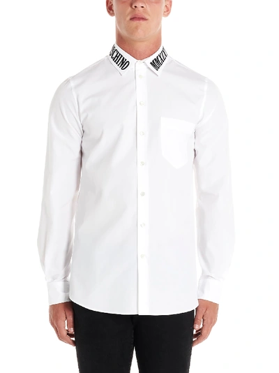 Shop Moschino Mmxix Shirt In White
