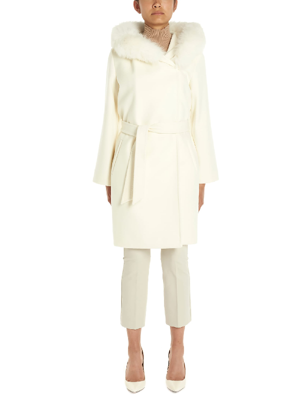 mango white coat