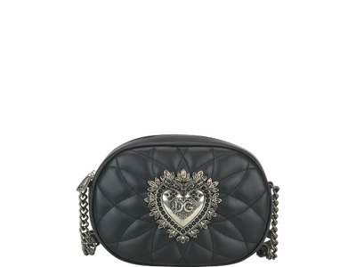 Shop Dolce & Gabbana Devotion Camera Bag In Black