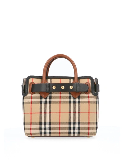 Shop Burberry Belt Bag In Multicolor