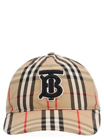 Shop Burberry Cap In Multicolor