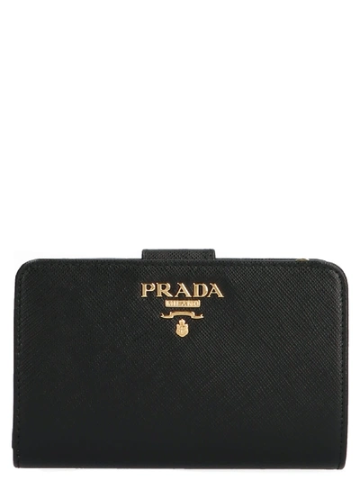 Shop Prada Wallet In Black